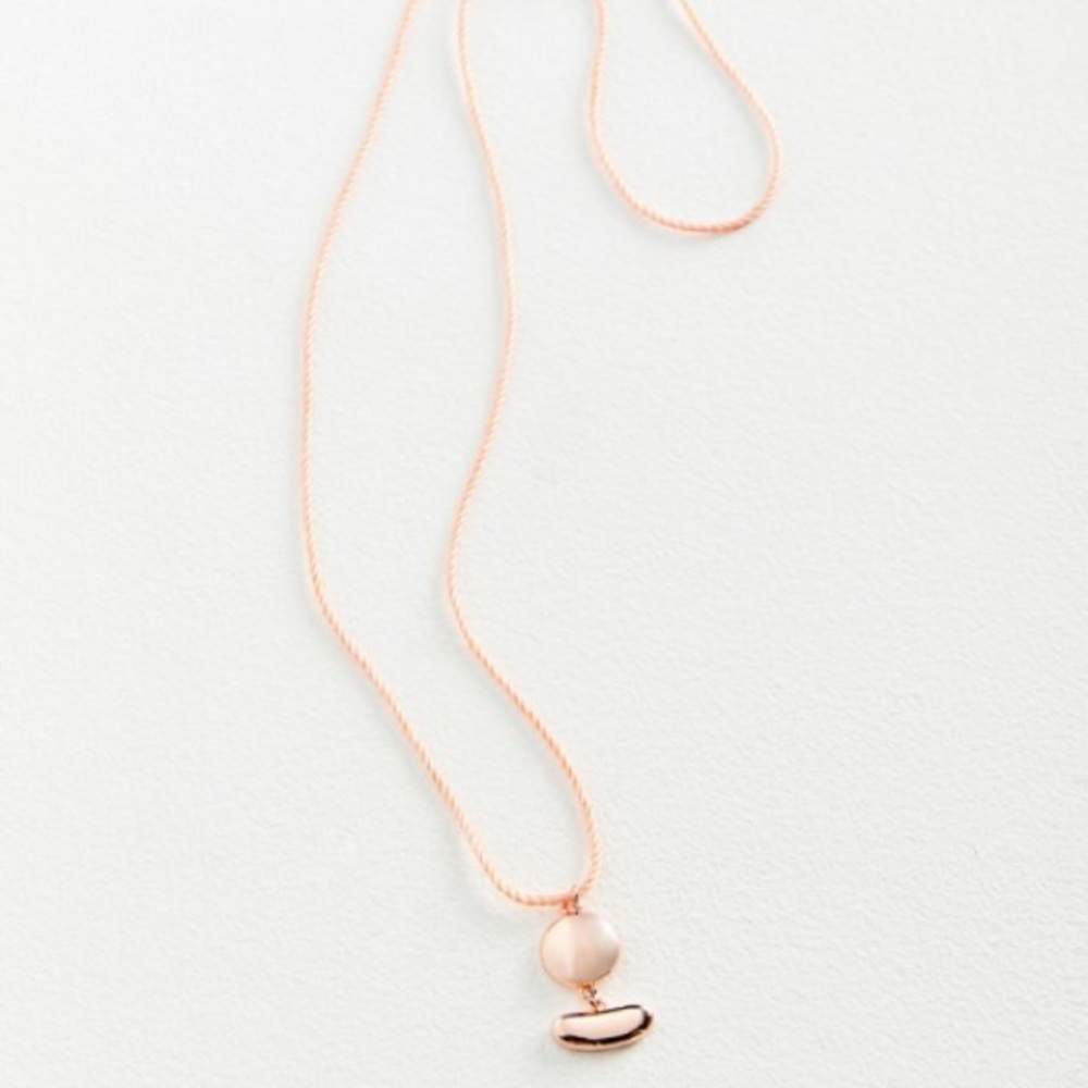 Yellow Nova Cord Necklace